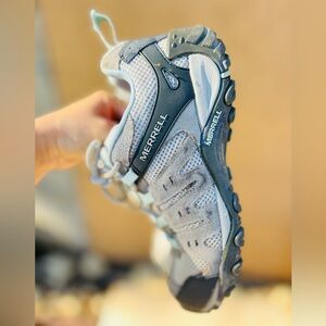 Merrell Accentor Wild Dove Cloud Blue Gray Hiking Mountaineering Shoes Womens8.5